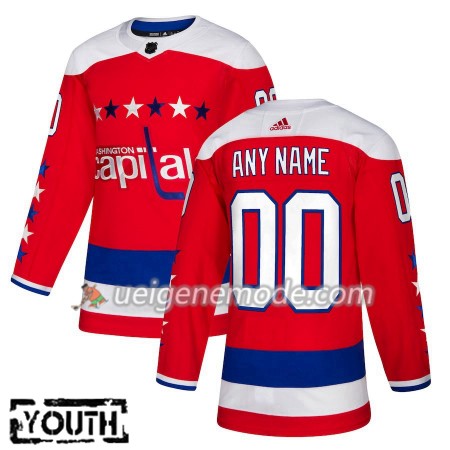 Kinder Eishockey Washington Capitals Trikot Custom Adidas Alternate 2018-19 Authentic
